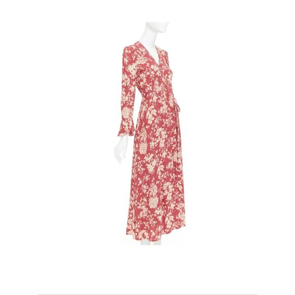 Ralph Lauren Polo Floral Wrap Dress - Picture 3 of 14